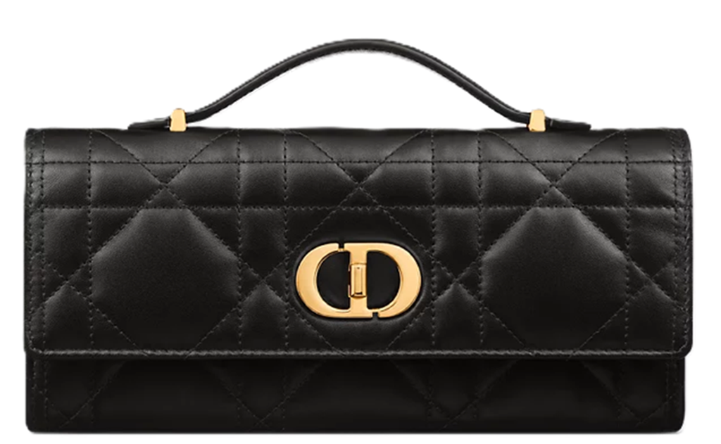 Túi Dior Miss Caro Top Handle Pouch 'Black' S5221UHAG-M900