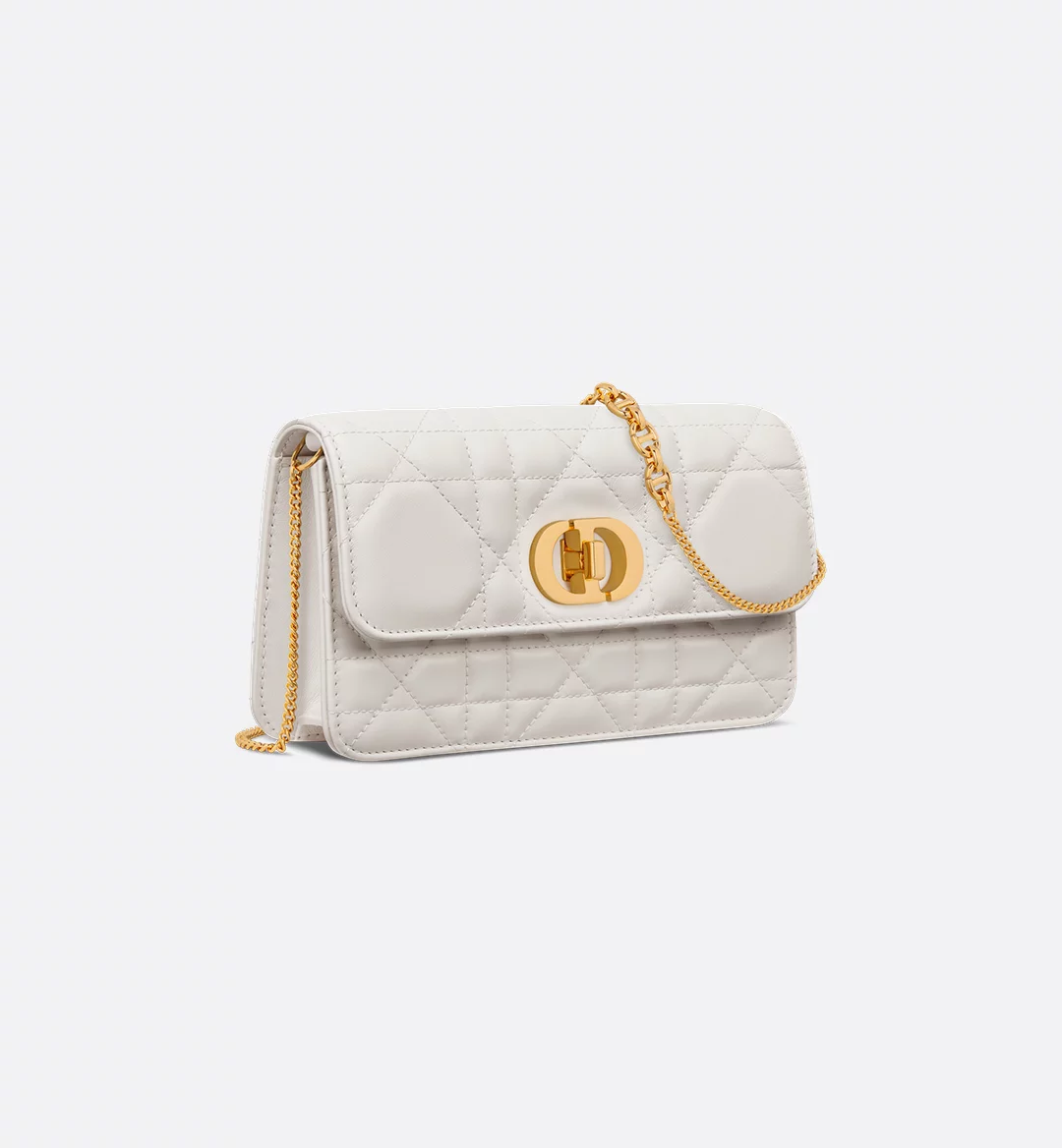 Túi Dior Miss Caro Pouch Chain 'White' S5225UDAX-M030 - Ảnh 5