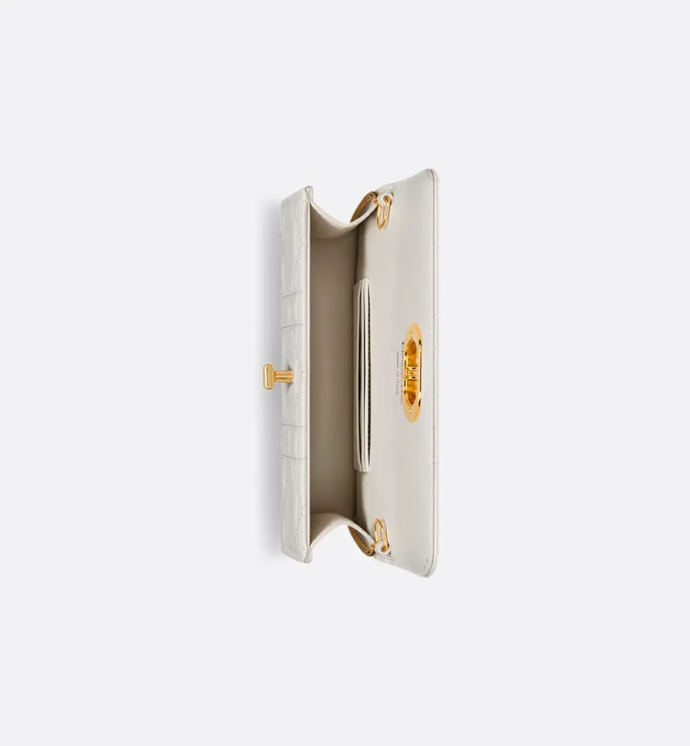 Túi Dior Miss Caro Pouch Chain 'White' S5225UDAX-M030 - Ảnh 4