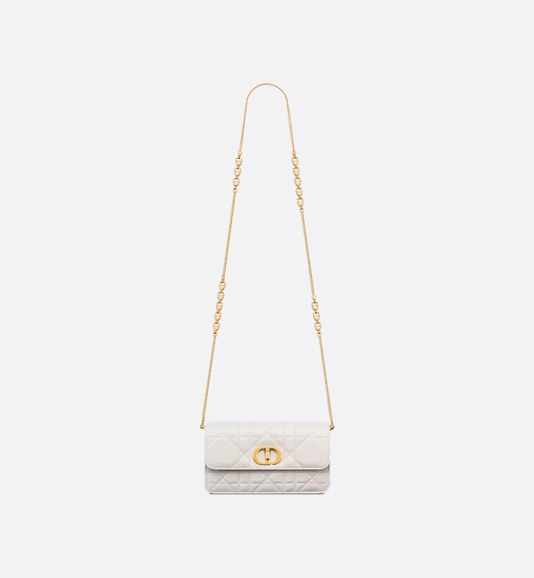 Túi Dior Miss Caro Pouch Chain 'White' S5225UDAX-M030 - Ảnh 3