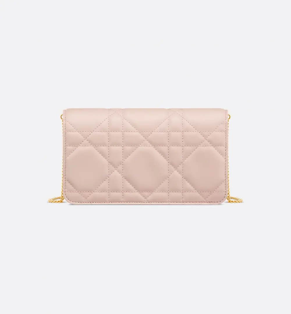 Túi Dior Miss Caro Pouch Chain 'Powder Pink' S5225UDAX-M413 - Ảnh 3