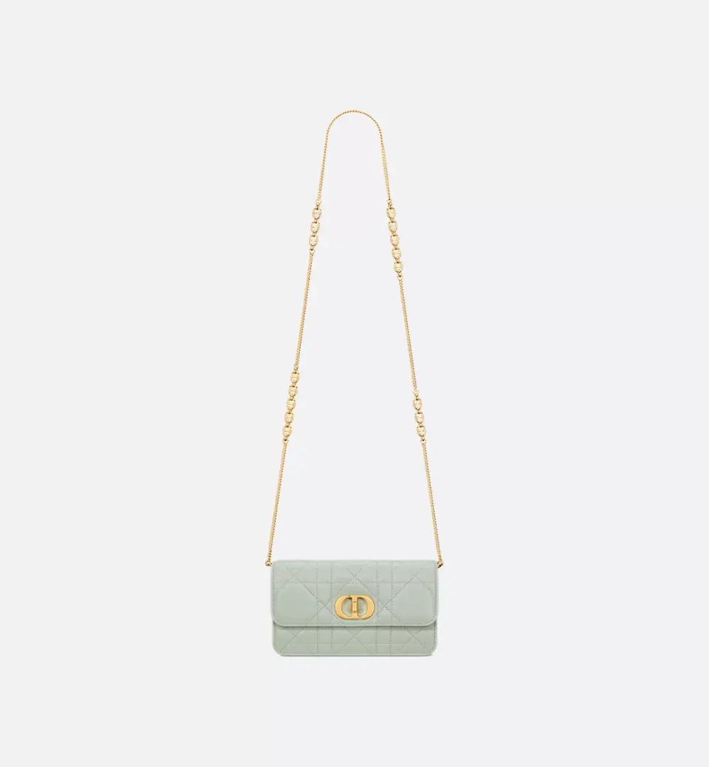Túi Dior Miss Caro Pouch Chain 'Pistachio Green' S5225UDAX-M605 - Ảnh 3
