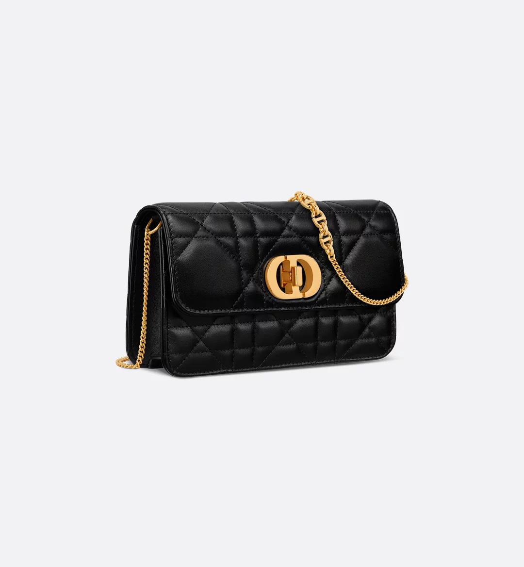 Túi Dior Miss Caro Pouch Chain 'Black' S5225UDAX-M900 - Ảnh 5