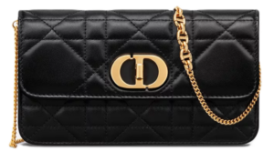 Túi Dior Miss Caro Pouch Chain 'Black' S5225UDAX-M900