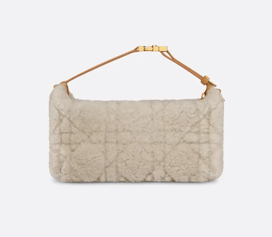 Túi Dior Medium Travel Nomad Pouch 'Ecru Cannage' S5554UMGB-M925 - Ảnh 3