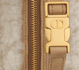 Alternative view of Túi Dior Medium Travel Nomad Pouch 'Ecru Cannage' S5554UMGB-M925