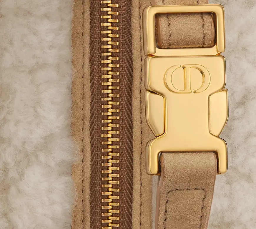 Alternative view of Túi Dior Medium Travel Nomad Pouch 'Ecru Cannage' S5554UMGB-M925