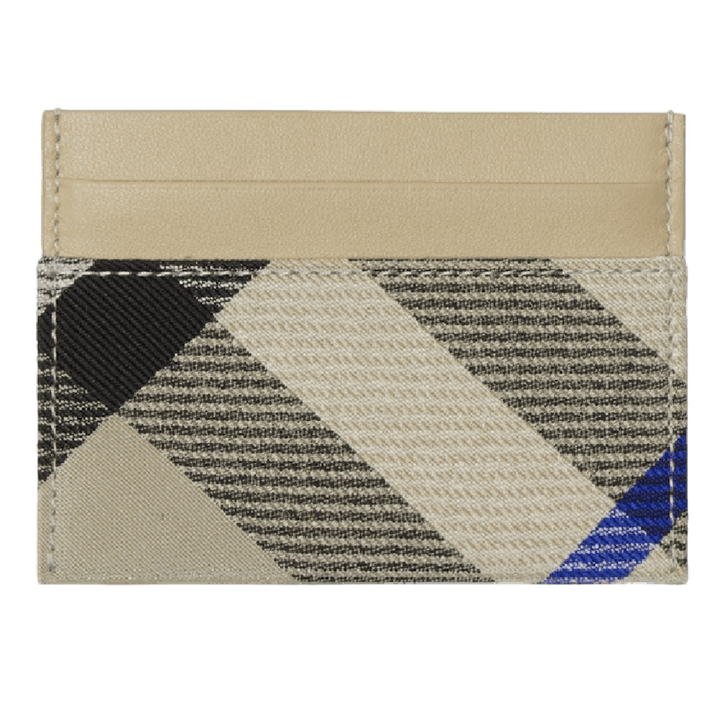 Ví Burberry Check Business Card Case ‘Lichen’ 80860091