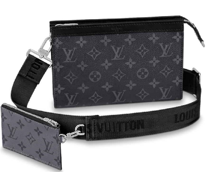 Túi Louis Vuitton Gaston Wearable Wallet 'Monogram Eclipse' M81124