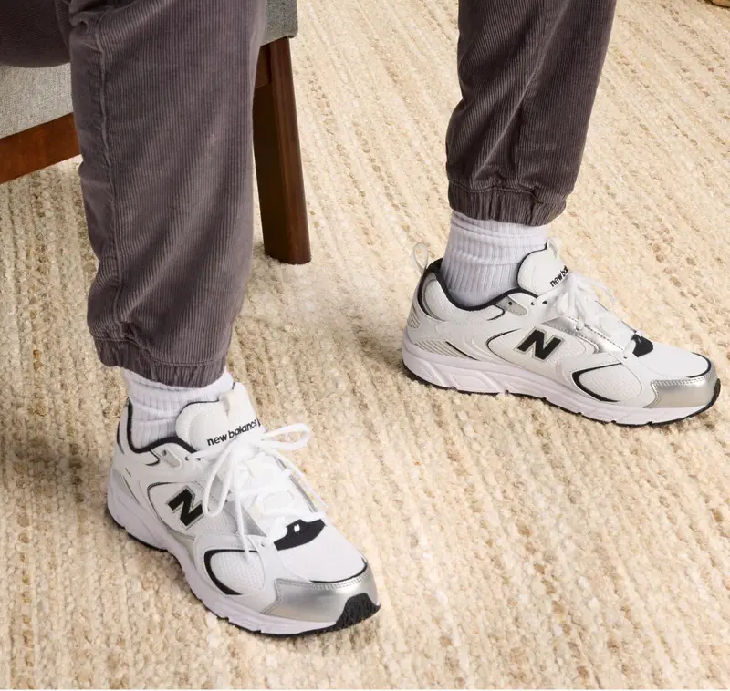 Giày New Balance 408 ‘White Silver’ ML408A - Ảnh 5