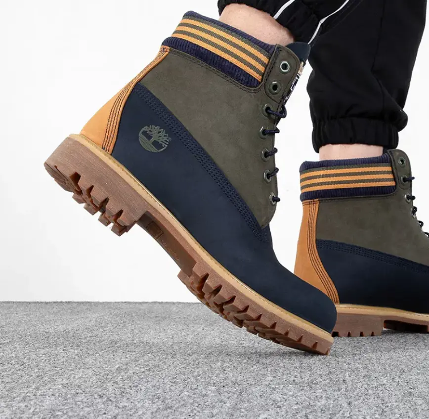 Giày Timberland Retro Wear Resistant ‘Blue Green’ A5ZZF019 - Ảnh 4