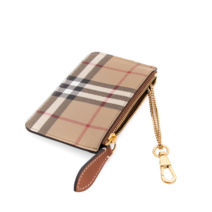 Ví Burberry Check Strap Coin Case ‘Beige’ 80704201 - Ảnh 2