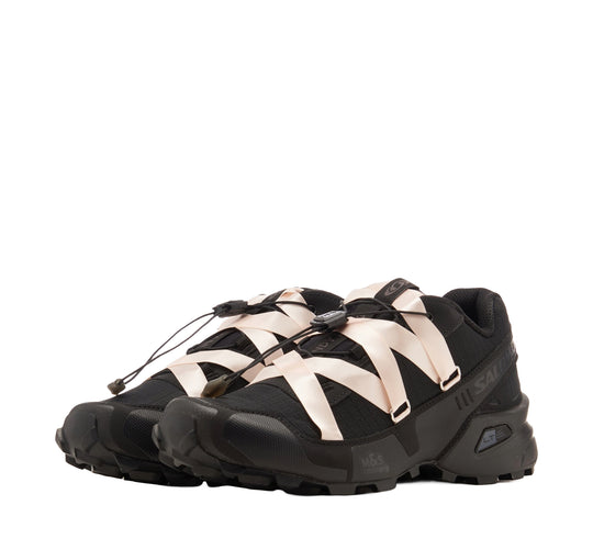 Giày Salomon x Sandy Liang Speedcross 3 Ribbon ‘Black’ 476195 - Ảnh 2