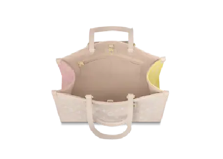 Túi Louis Vuitton Onthego MM Tote Monogram 'Empreinte Rose Beige' M46128 - Ảnh 5