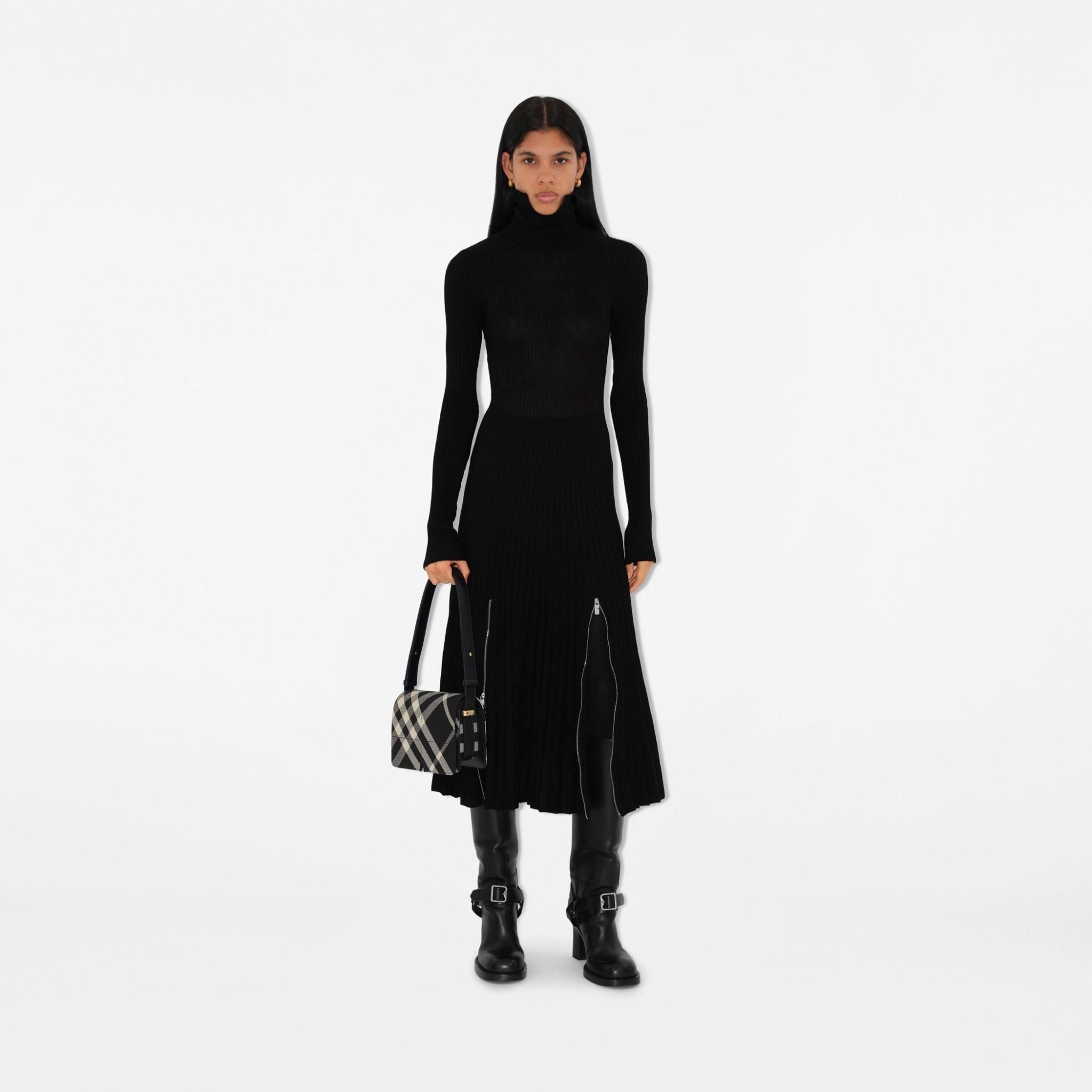 Túi Burberry Snip Bag 'Black' 80929741 - Ảnh 2