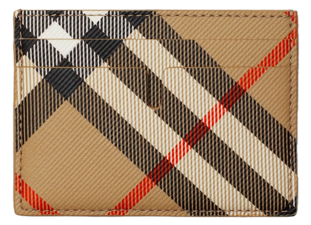 Ví Burberry Check Card Case ‘Sand’ 80919141