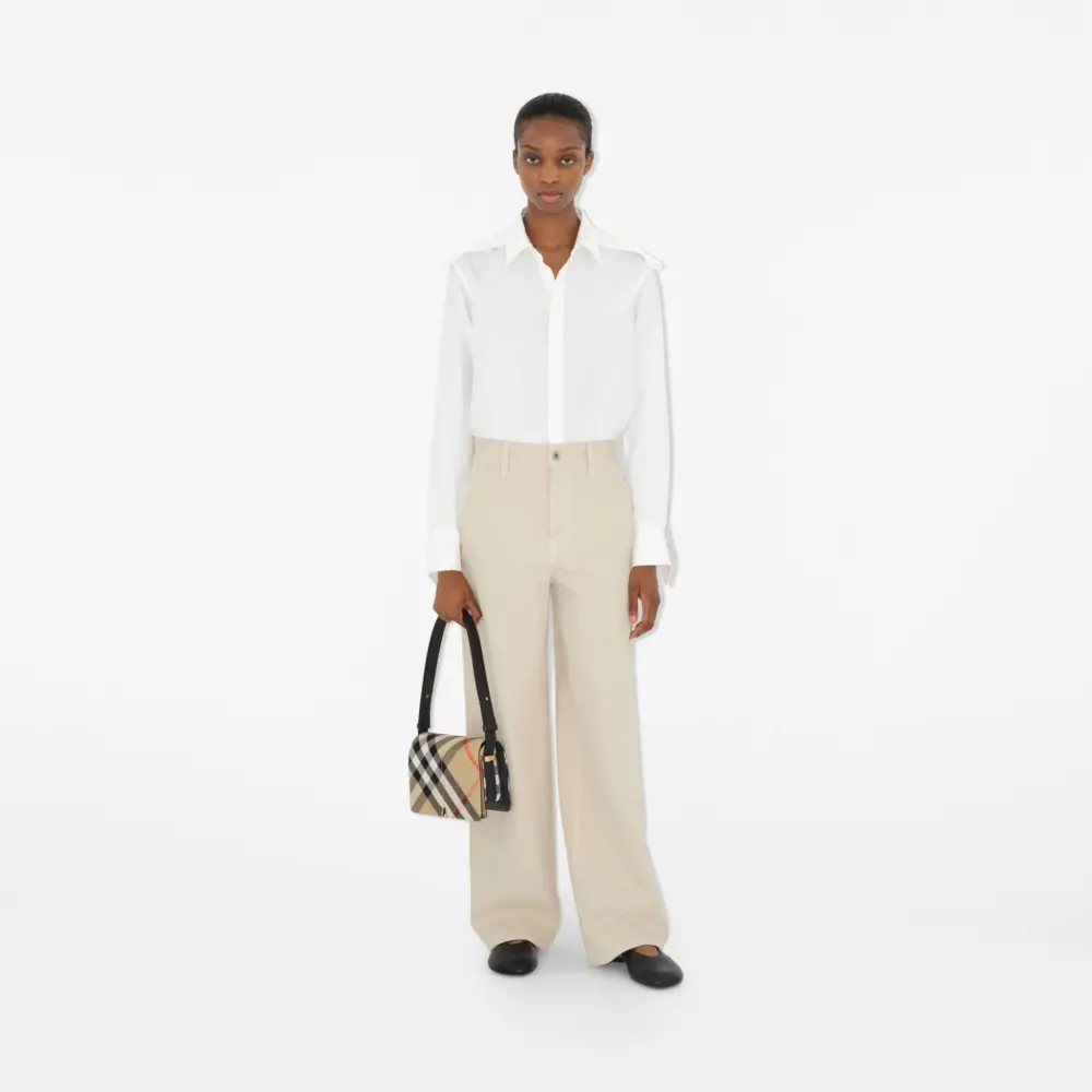 Alternative view of Túi Burberry Snip Bag 'Sand' 80973791