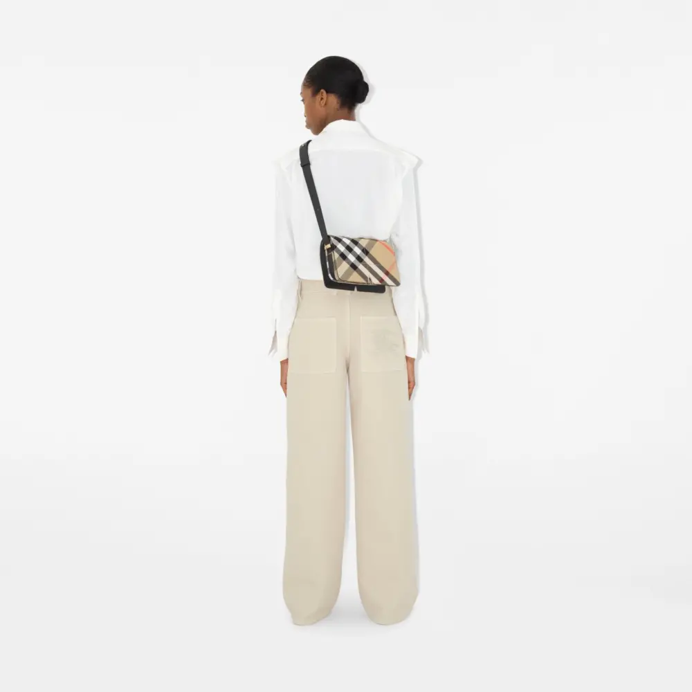 Túi Burberry Snip Bag 'Sand' 80973791 - Ảnh 4