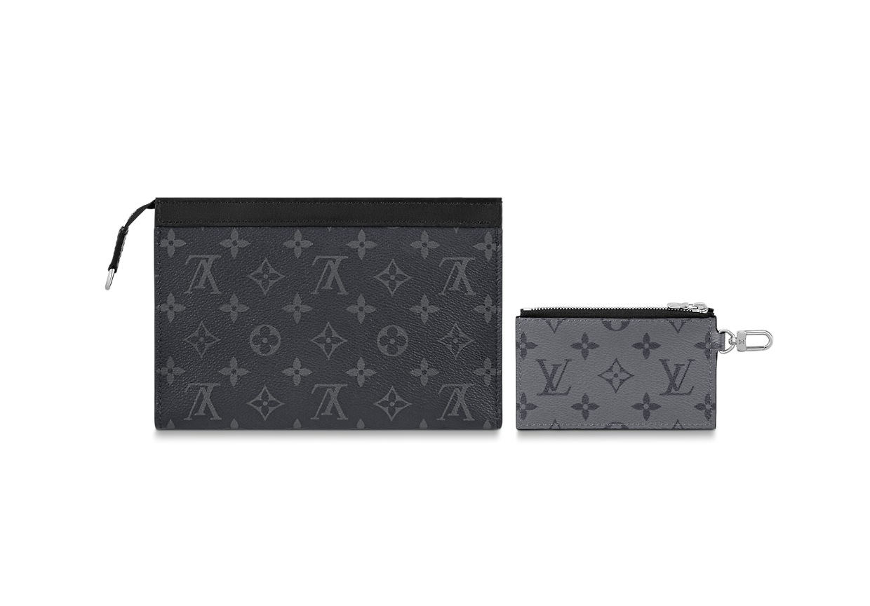 Túi Louis Vuitton Gaston Wearable Wallet 'Monogram Eclipse' M81124 - Ảnh 5