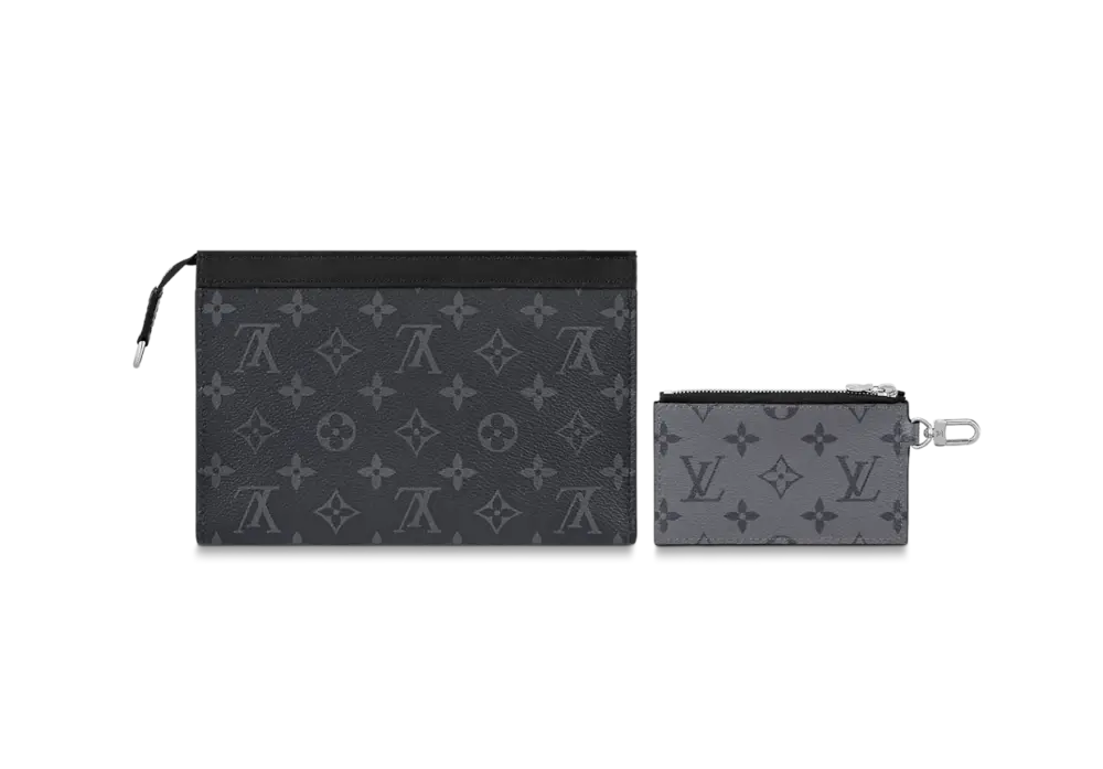 Túi Louis Vuitton Gaston Wearable Wallet 'Monogram Eclipse' M81124 - Ảnh 5