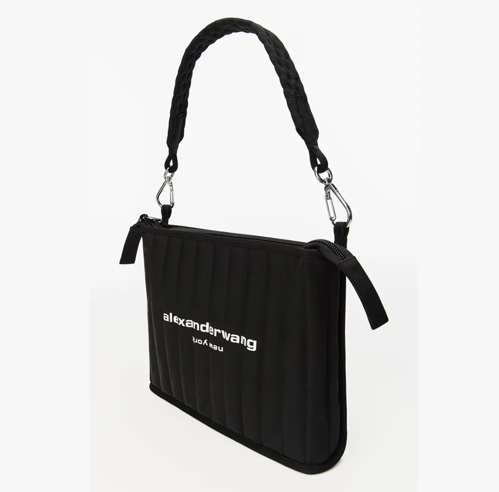 Alternative view of Túi Alexander Wang Elite Tech Shoulder Bag In Nylon 'Black' 20322R30T001