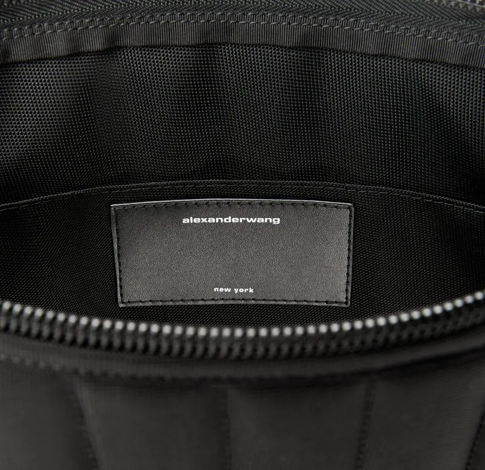 Túi Alexander Wang Elite Tech Shoulder Bag In Nylon 'Black' 20322R30T001 - Ảnh 5