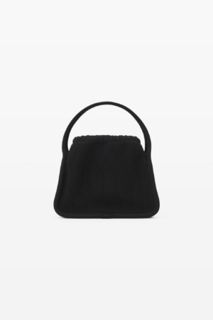 Alternative view of Túi Alexander Wang Ryan Small Bag In Rib Knit 'Black' 20222K20T001