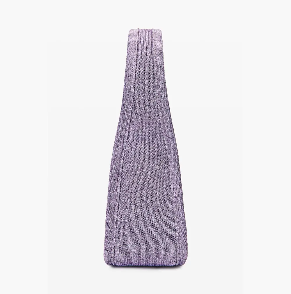 Túi Alexander Wang Ryan Small Bag In Metallic Rib Knit 'Unicorn' 20123K60T544 - Ảnh 3