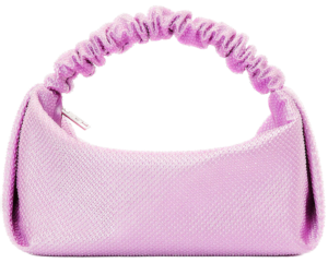 Túi Alexander Wang Scrunchie Mini Bag Clear Beads 'Orchid' 20323R40T547