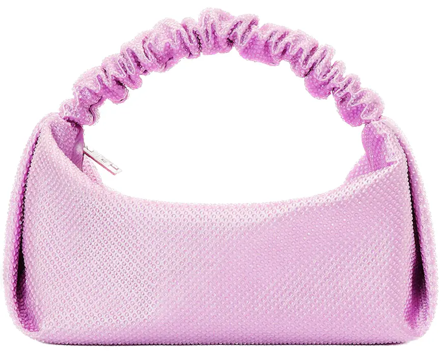 Túi Alexander Wang Scrunchie Mini Bag Clear Beads 'Orchid' 20323R40T547