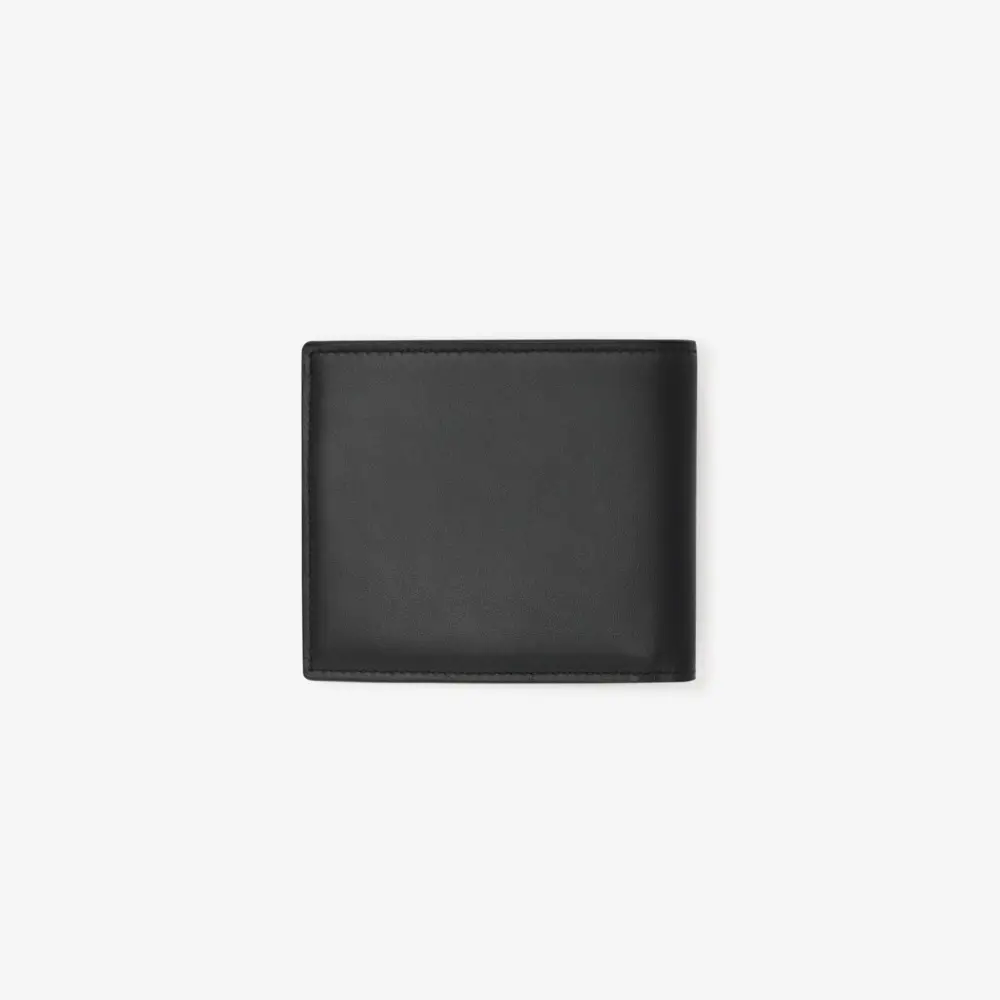 Ví Burberry B Shield Bifold Wallet ‘Black’ 81003321 - Ảnh 3