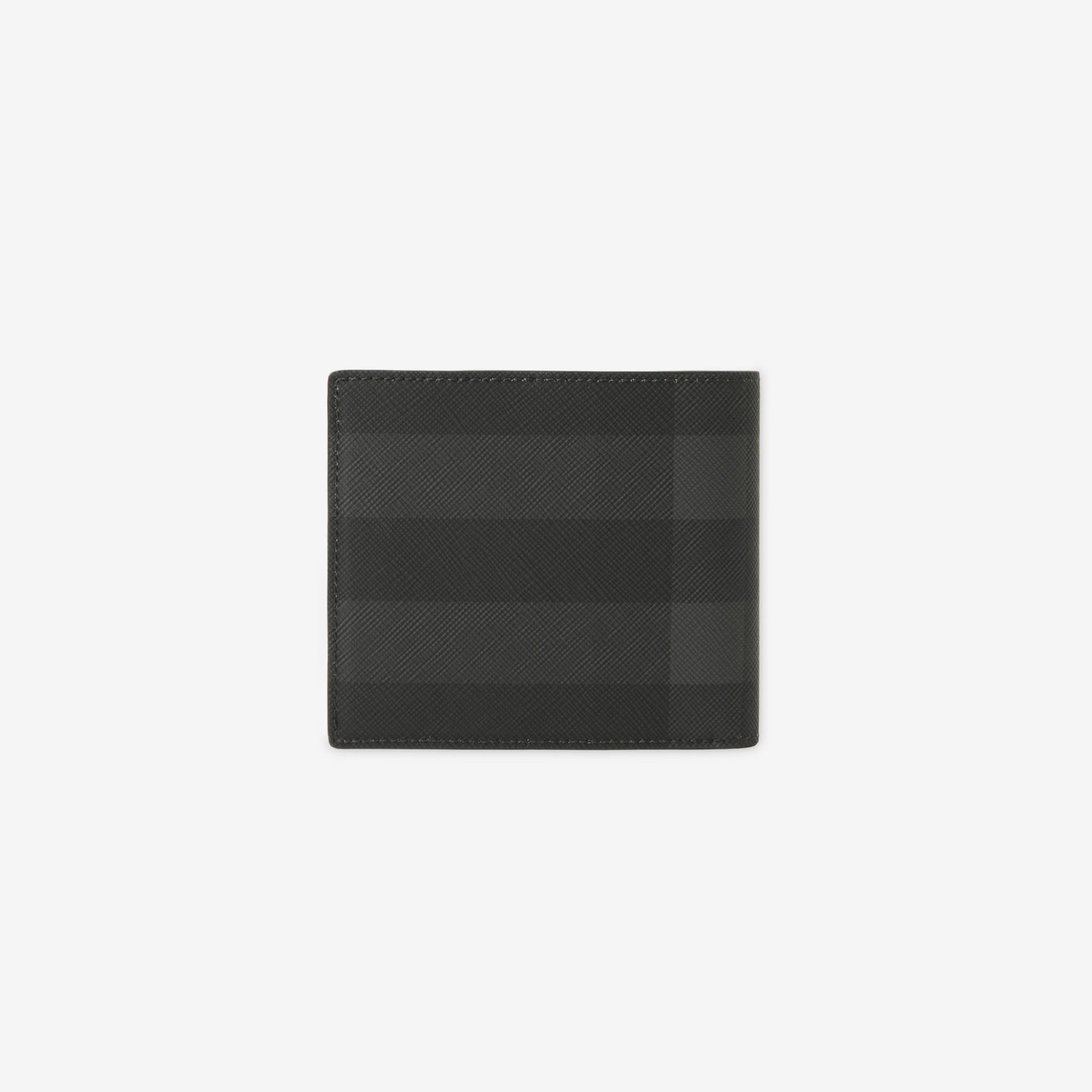 Ví Burberry Check Bifold Wallet ‘Charcoal’ 80702731 - Ảnh 3