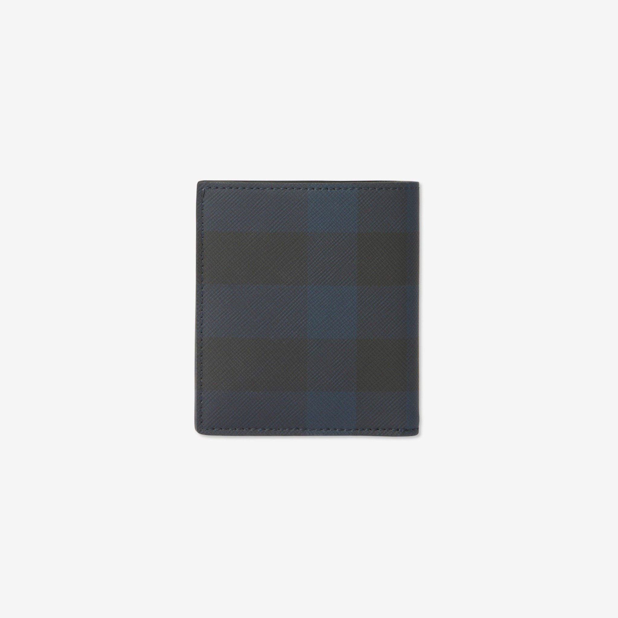 Ví Burberry Check Folding Card Case ‘Navy’ 80741081 - Ảnh 3