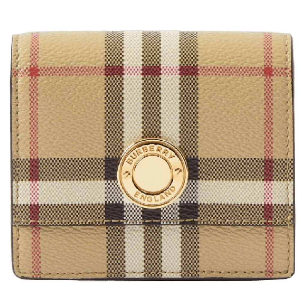 Ví Burberry Small Check Bifold Wallet ‘Beige’ 80704171