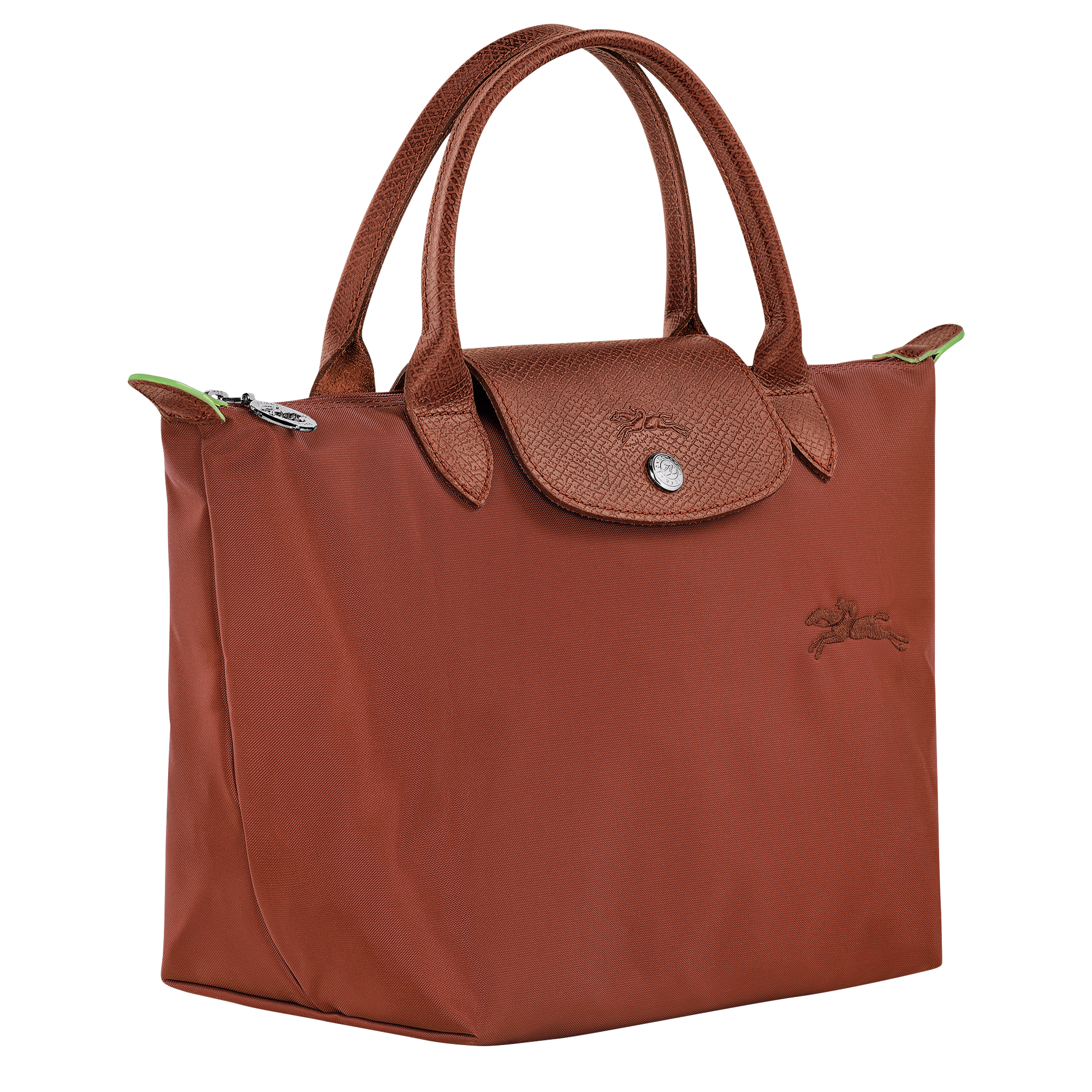 Túi Longchamp Le Pliage Green S Handbag 'Chestnut' L1621919404 - Ảnh 2