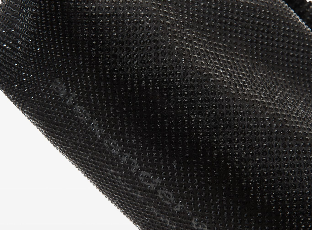 Túi Alexander Wang Scrunchie Mini Bag Clear Beads 'Black' 20323R40T001 - Ảnh 5