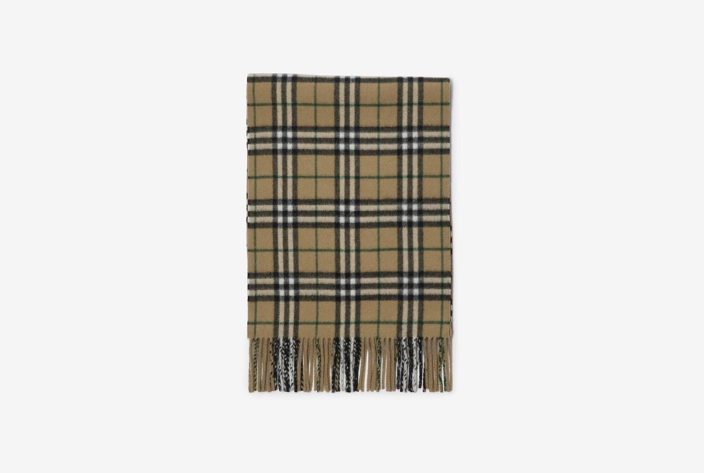 Khăn Burberry Check Cashmere Scarf 'Linden' 80965391 - Ảnh 4