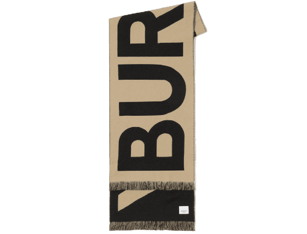 Khăn Burberry Logo Wool Scarf 'Archive Beige' 80571471