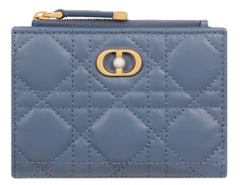 Ví Dior Jolie Dahlia 'Power Denim Blue' S3113UNJB-M90B