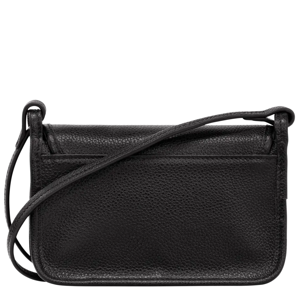 Túi Longchamp Le Foulonné XS Clutch 'Black' 10133021001 - Ảnh 4