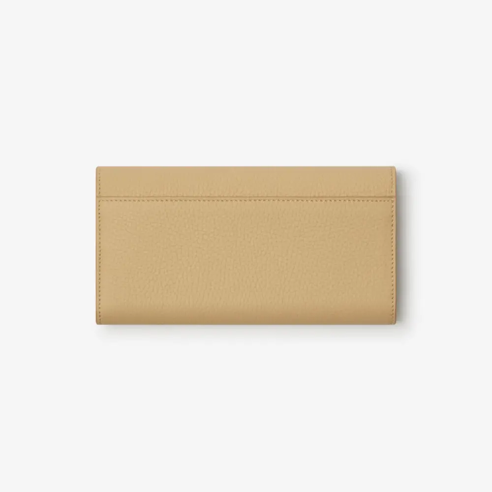 Túi Burberry B Shield Continental Wallet ‘Sand’ 80992101 - Ảnh 3