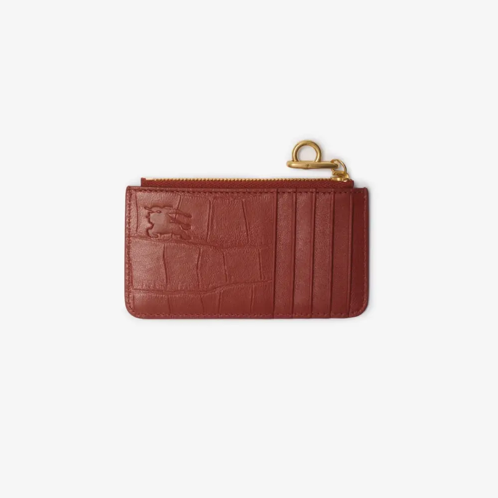 Alternative view of Ví Burberry Rocking Horse Zip Card​ ‘Rust’ 81033981