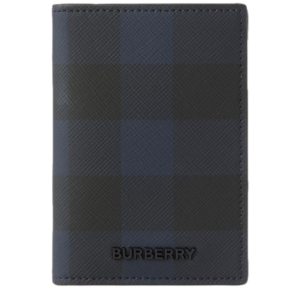 Ví Burberry Check Folding Card Case ‘Navy’ 80732831
