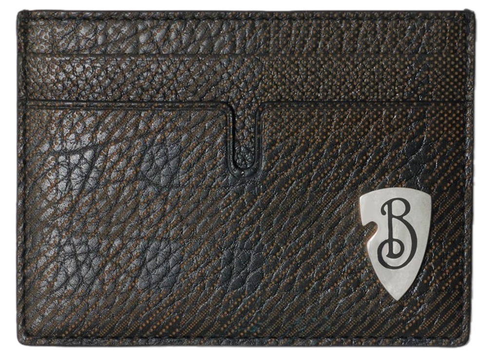 Ví Burberry B Shield Folding Card Case ‘Slate’ 81030271