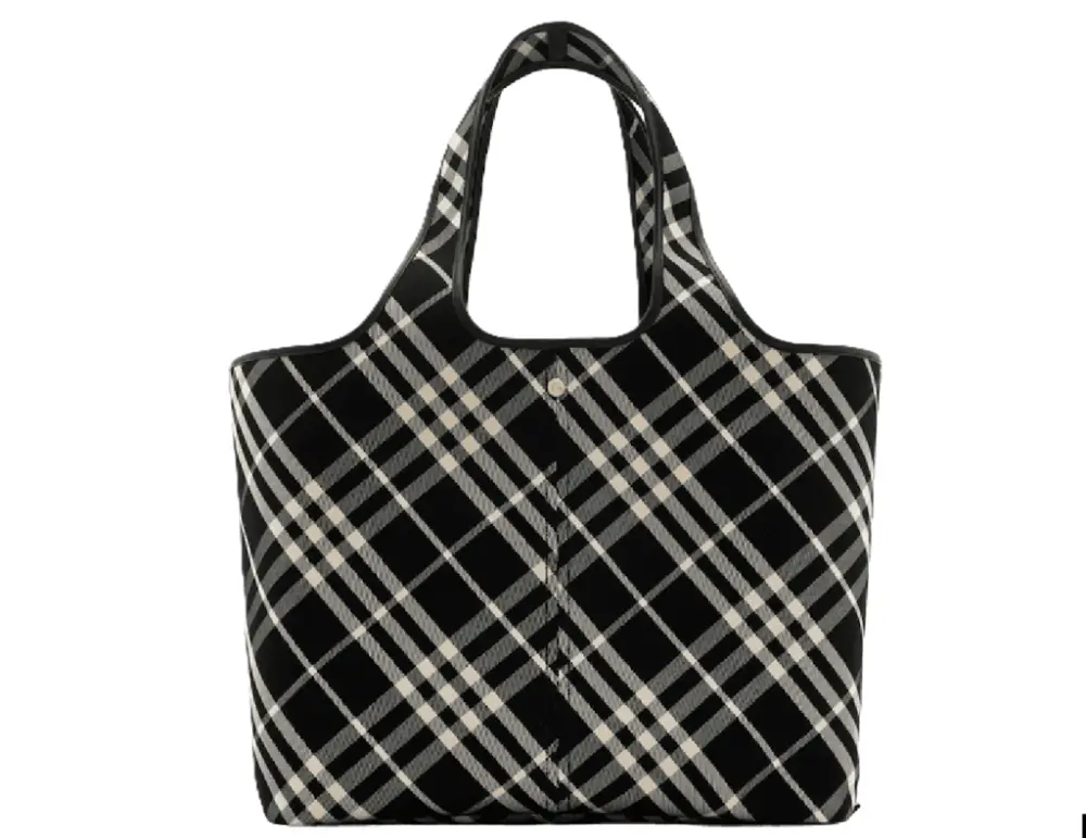 Túi Nữ Burberry Medium Check Tote 'Black' 80939781