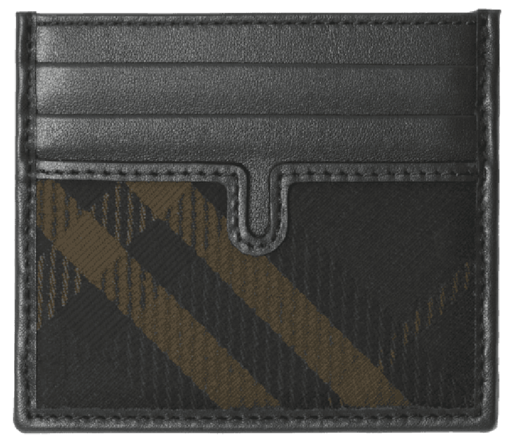Ví Burberry Tall Check Card Case ‘Shadow’ 80998181