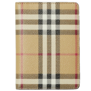 Ví Burberry Check Passport Holder ‘Beige’ 80739751