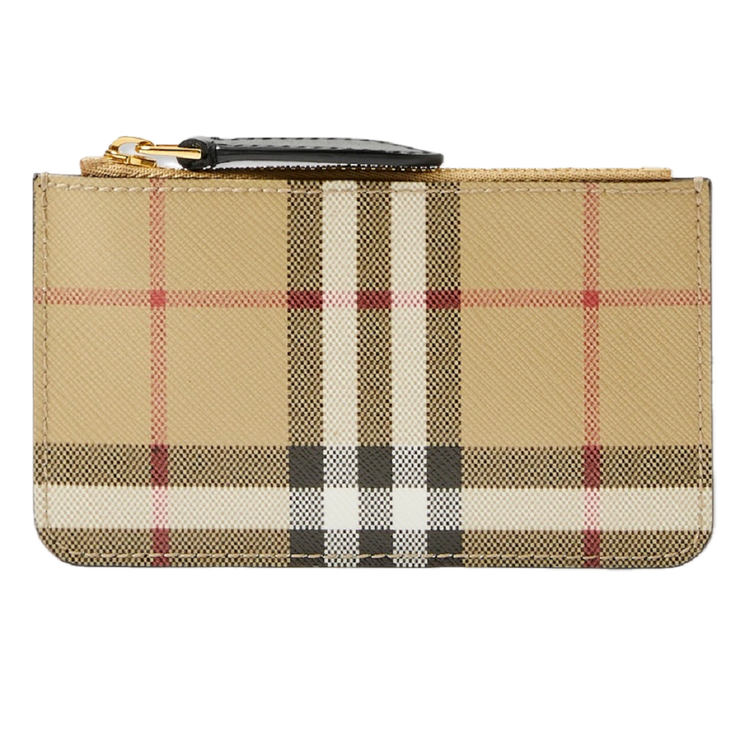 Ví Burberry Check Strap Coin Case ‘Beige’ 80704201