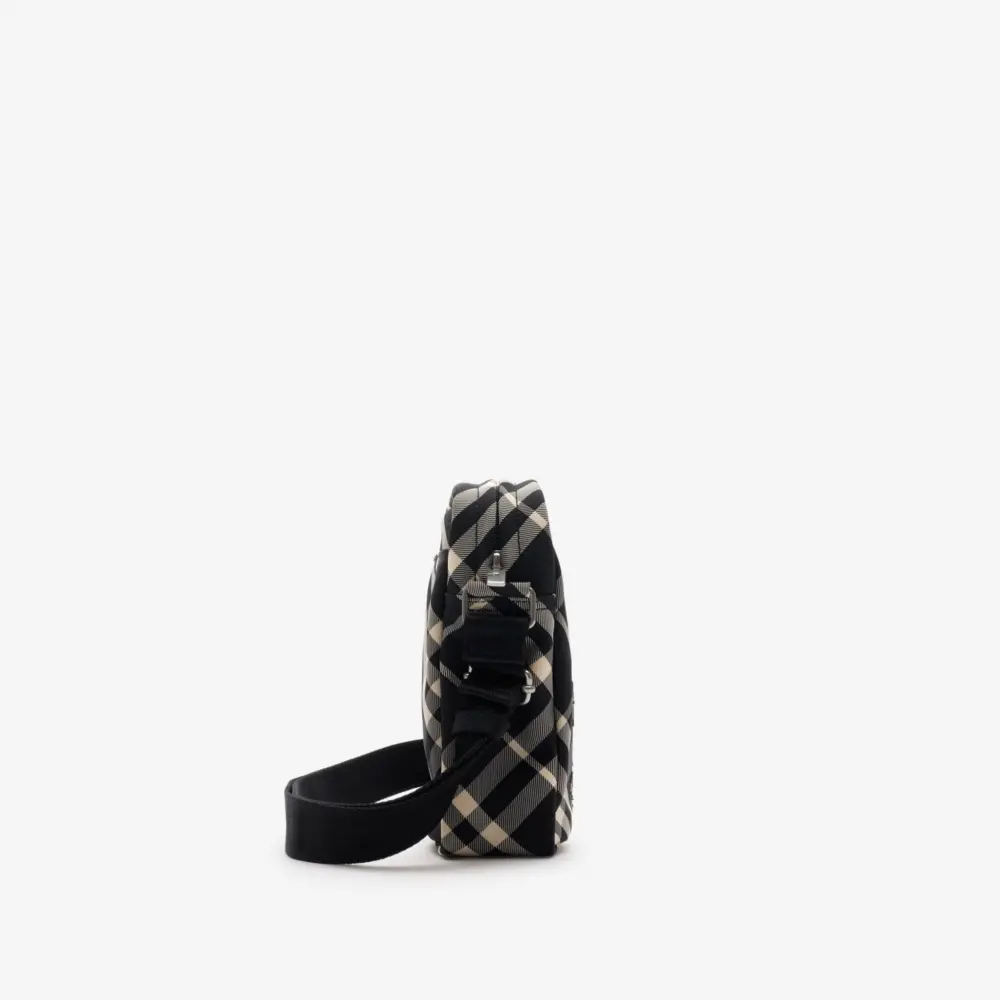 Alternative view of Túi Burberry Check Phone Bag ‘Black’ 80976361