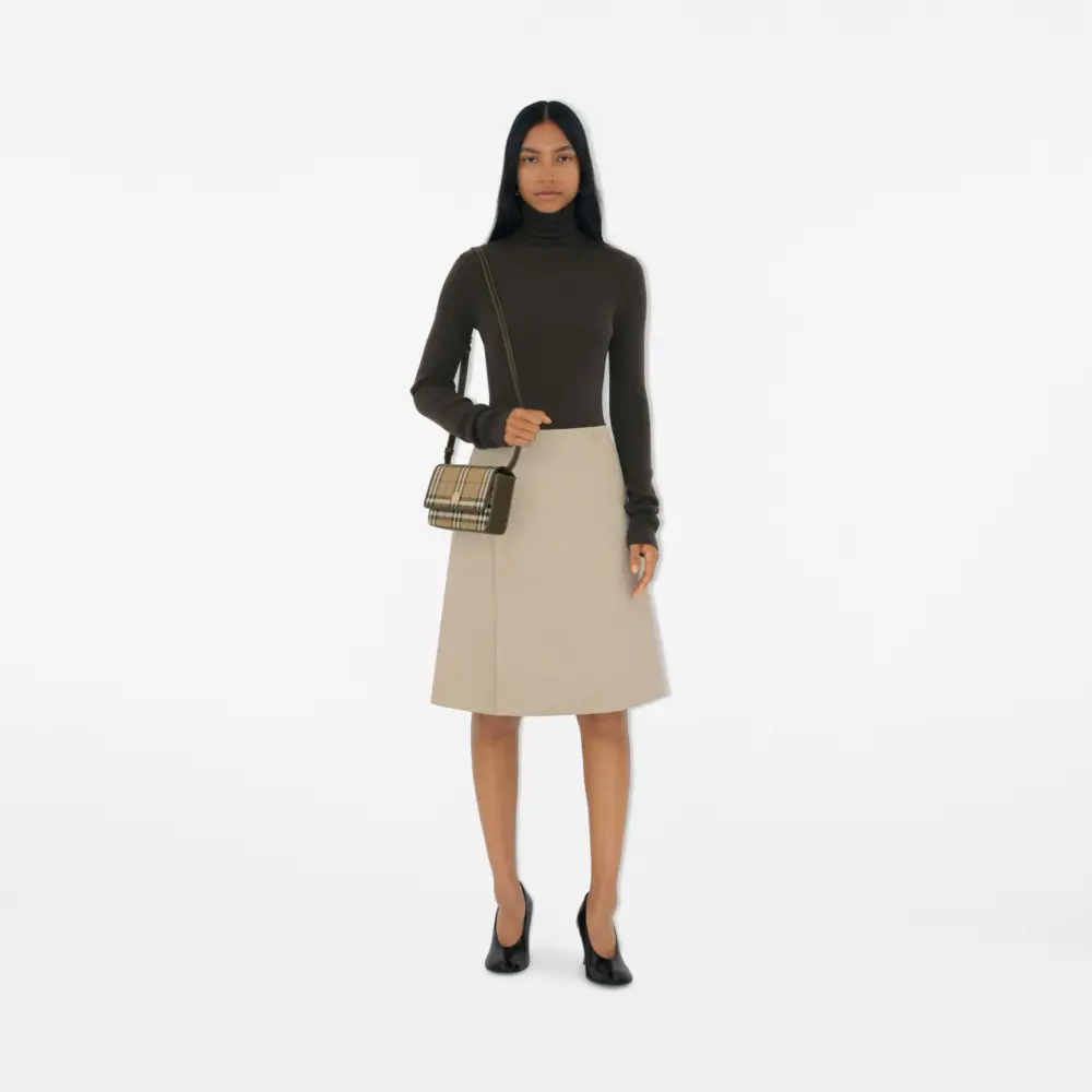 Túi Burberry Hampshire Bag ‘Beige’ 80975231 - Ảnh 3
